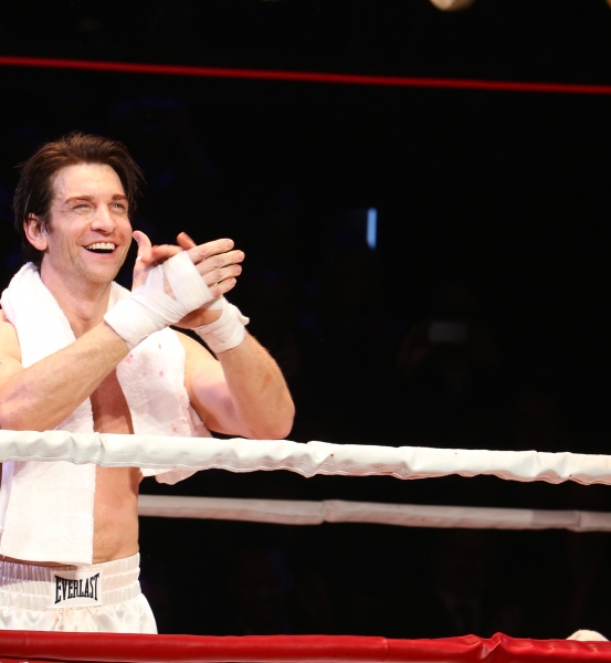 Photo Coverage: Go In the Ring with the Cast of ROCKY! Inside the Opening Night Curtain Call! Image