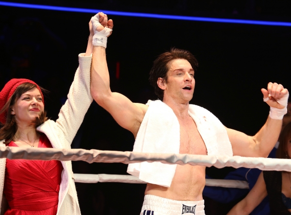 Photo Coverage: Go In the Ring with the Cast of ROCKY! Inside the Opening Night Curtain Call! Image
