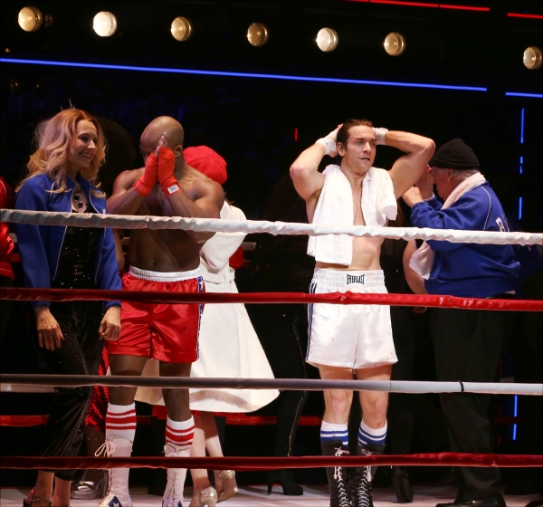 Photo Coverage: Go In the Ring with the Cast of ROCKY! Inside the Opening Night Curtain Call! Image