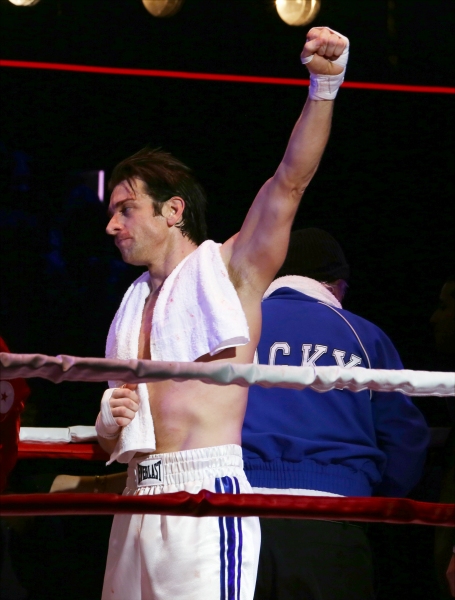 Photo Coverage: Go In the Ring with the Cast of ROCKY! Inside the Opening Night Curtain Call!  Image