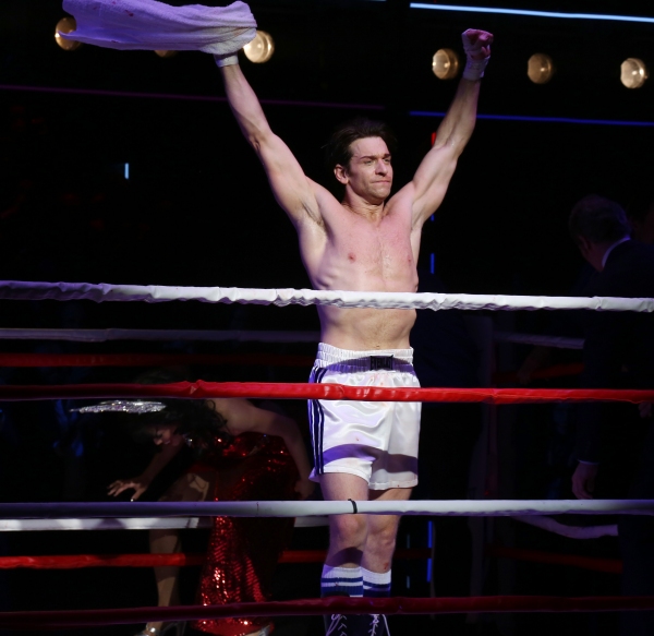 Photo Coverage: Go In the Ring with the Cast of ROCKY! Inside the Opening Night Curtain Call!  Image