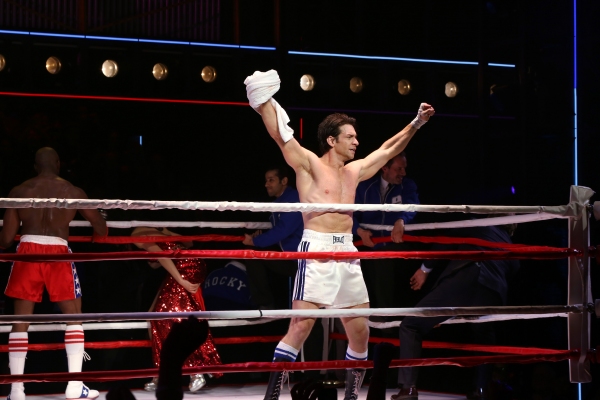 Photo Coverage: Go In the Ring with the Cast of ROCKY! Inside the Opening Night Curtain Call! Image