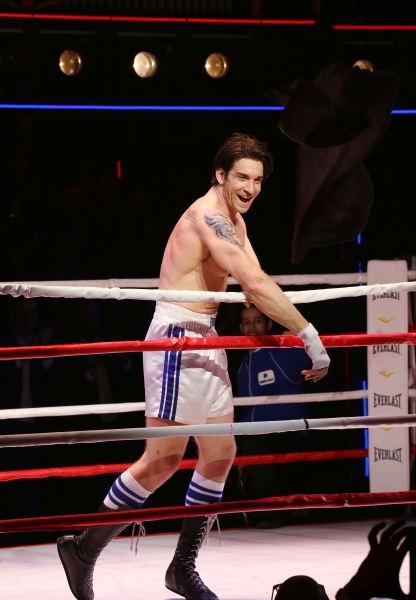 Photo Coverage: Go In the Ring with the Cast of ROCKY! Inside the Opening Night Curtain Call! Image
