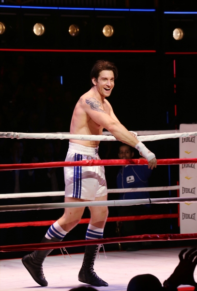 Photo Coverage: Go In the Ring with the Cast of ROCKY! Inside the Opening Night Curtain Call!  Image