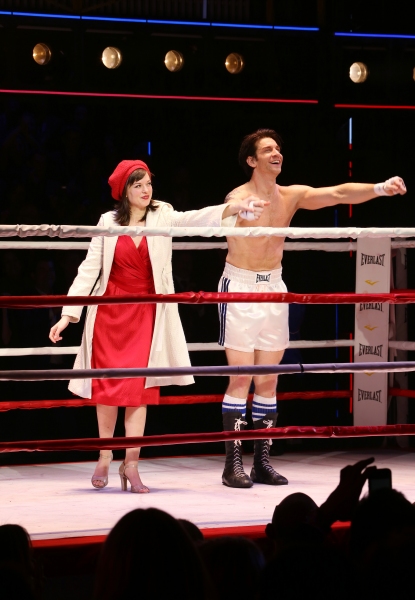 Photo Coverage: Go In the Ring with the Cast of ROCKY! Inside the Opening Night Curtain Call! Image