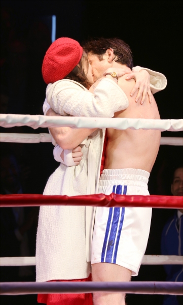 Photo Coverage: Go In the Ring with the Cast of ROCKY! Inside the Opening Night Curtain Call! Image