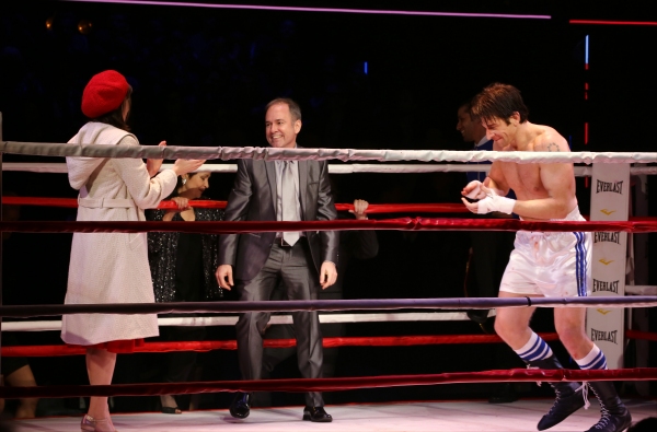 Photo Coverage: Go In the Ring with the Cast of ROCKY! Inside the Opening Night Curtain Call! Image