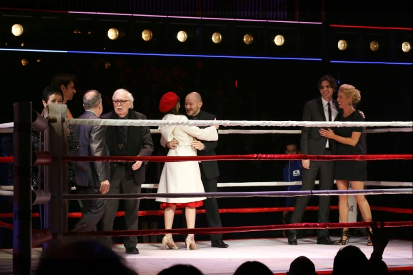 Photo Coverage: Go In the Ring with the Cast of ROCKY! Inside the Opening Night Curtain Call! Image