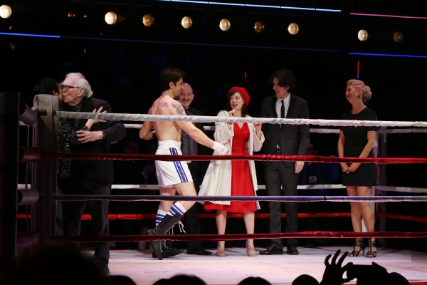 Photo Coverage: Go In the Ring with the Cast of ROCKY! Inside the Opening Night Curtain Call! Image