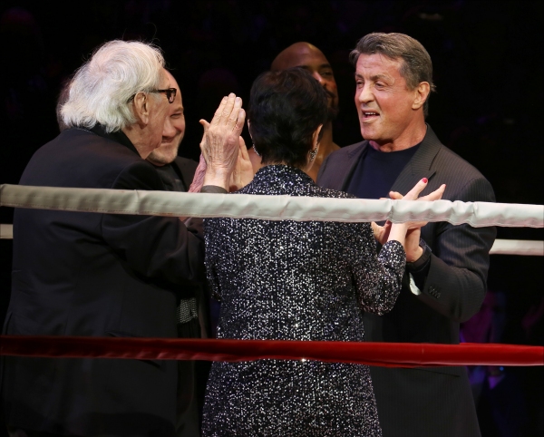 Photo Coverage: Go In the Ring with the Cast of ROCKY! Inside the Opening Night Curtain Call! Image