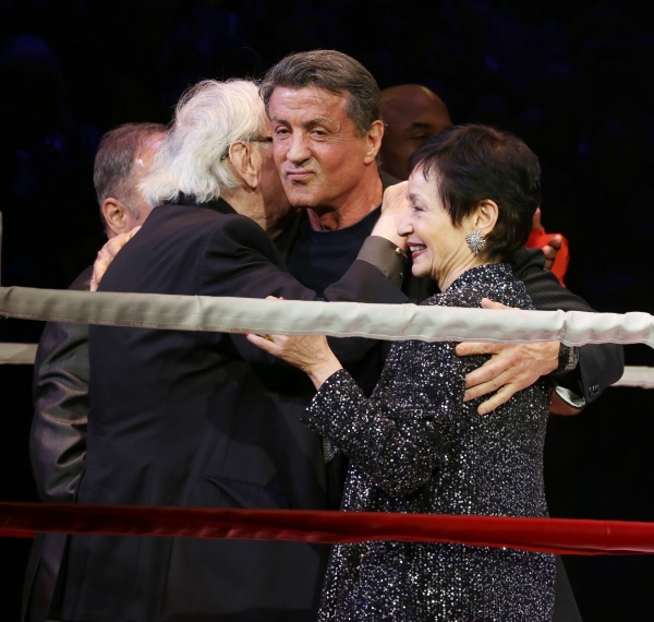 Photo Coverage: Go In the Ring with the Cast of ROCKY! Inside the Opening Night Curtain Call! Image