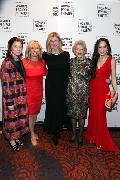 Julie Crosby, Sharon Bush, Arianna Huffington, Joan Vail Thorne, Lucia Hwong-Gordon Photo