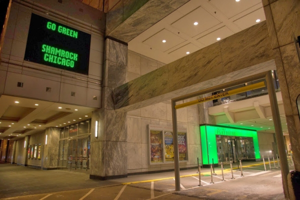 Photo Flash: Broadway In Chicago & Performers From HEARTBEAT OF HOME Green Marquees As Part of ShamROCK Chicago Image