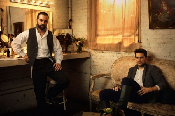 Photo Flash: LES MISERABLES's Karimloo and Swenson Pose for Vanity Fair Image