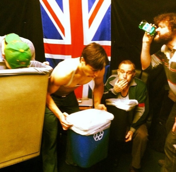 Photo Flash: Saturday Intermission Pics, 3/15 - Getting Ready for St. Patrick's, 50 SHADES Welcomes HEATHERS, and More! Image