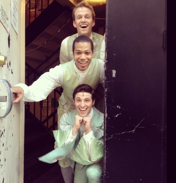 Photo Flash: Saturday Intermission Pics, 3/15 - Getting Ready for St. Patrick's, 50 SHADES Welcomes HEATHERS, and More! Image