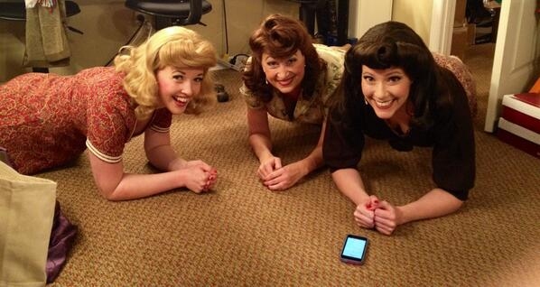 Photo Flash: Saturday Intermission Pics, 3/15 - Getting Ready for St. Patrick's, 50 SHADES Welcomes HEATHERS, and More! Image