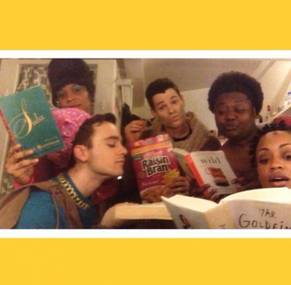 Photo Flash: Saturday Intermission Pics, 3/15 - Getting Ready for St. Patrick's, 50 SHADES Welcomes HEATHERS, and More! Image