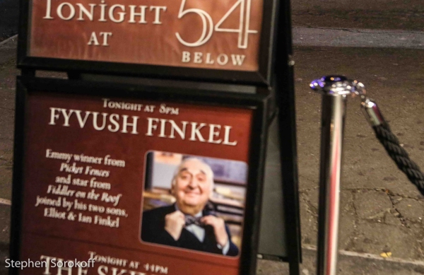 Photo Coverage: Fyvush Finkel Plays 54 Below 