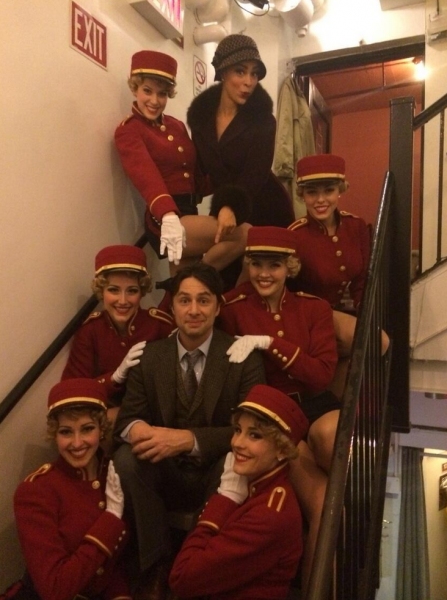 Photo Flash: Saturday Intermission Pics - March 15 - Part 2 - BULLETS OVER BROADWAY's First SIP; Plus 'THREEPENNY,' DISASTER! & More! Image