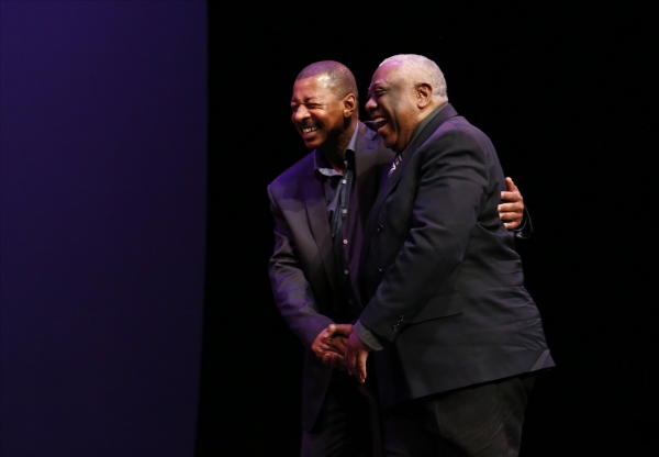 Robert Townsend and Woodie King Jr.  Photo