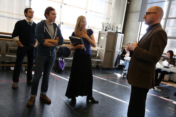 Photo Flash: In Rehearsal with Chloe Grace Moretz, Jennifer Westfeldt and More in THE LIBRARY at the Public Photo Flash: In Rehearsal with Chloe Grace Moretz, Jennifer Westfeldt and More in THE LIBRARY at the Public Image