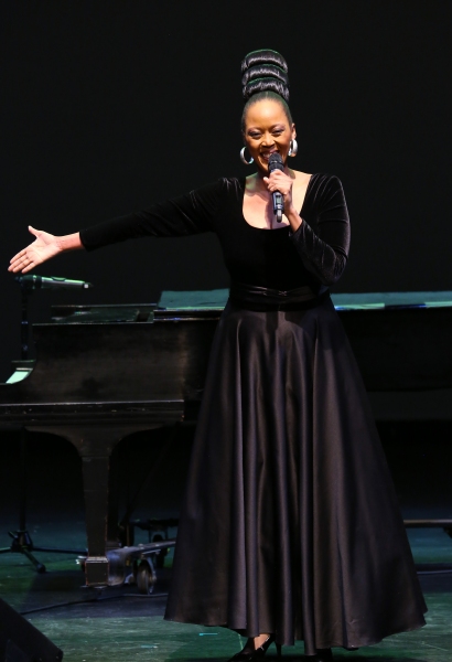 performs at Woodie King Jr.''s New Federal Theatre 44th Anniversary Gala honoring Voz Photo