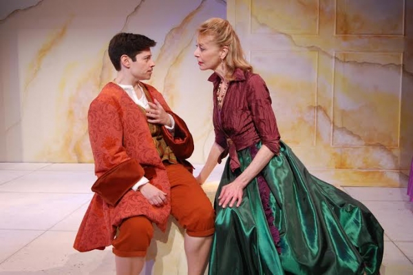 Photo Flash: First Look at The Queen's Company's SIR PATIENT FANCY Image