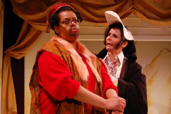 Photo Flash: First Look at The Queen's Company's SIR PATIENT FANCY Image