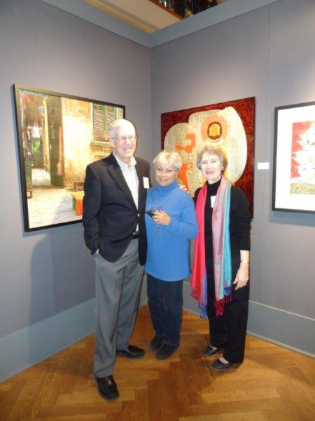 John Day, Hanna Jako, Judith Day (owner, Vietnamese Contemporary Fine Art ) Photo