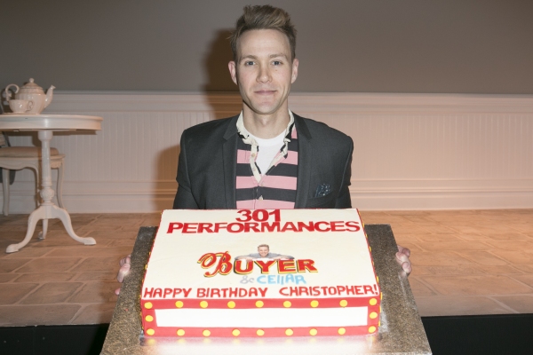 Photo Coverage: Christopher J. Hanke Joins BUYER & CELLAR and Celebrates Birthday! Image