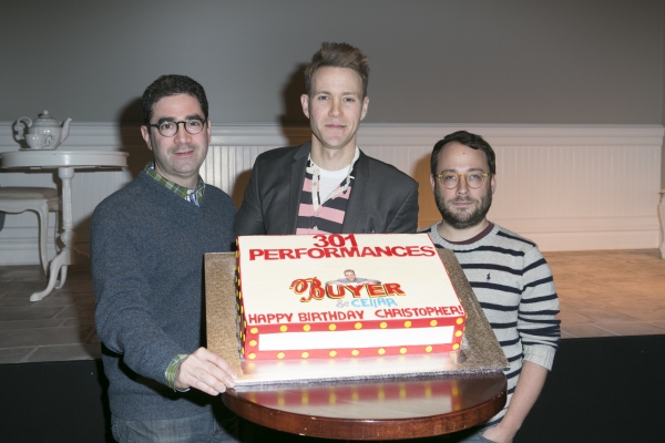 Photo Coverage: Christopher J. Hanke Joins BUYER & CELLAR and Celebrates Birthday! Image