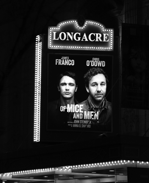 Photo Coverage: James Franco, Chris O'Dowd & Leighton Meester Take First Bows in OF MICE AND MEN Image
