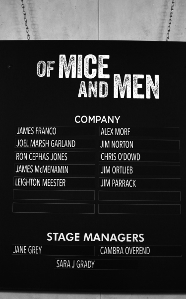Photo Coverage: James Franco, Chris O'Dowd & Leighton Meester Take First Bows in OF MICE AND MEN Image