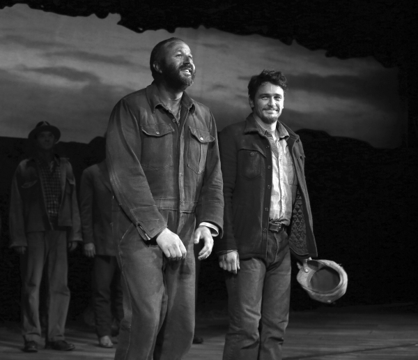 Photo Coverage: James Franco, Chris O'Dowd & Leighton Meester Take First Bows in OF MICE AND MEN Image