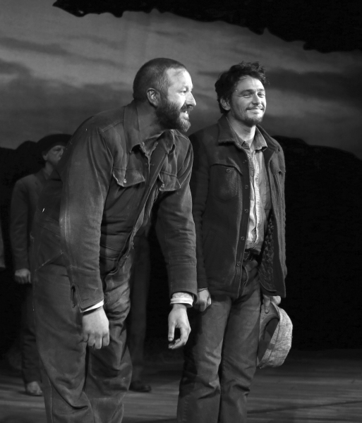 Photo Coverage: James Franco, Chris O'Dowd & Leighton Meester Take First Bows in OF MICE AND MEN Image