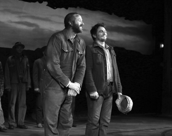 Photo Coverage: James Franco, Chris O'Dowd & Leighton Meester Take First Bows in OF MICE AND MEN Image