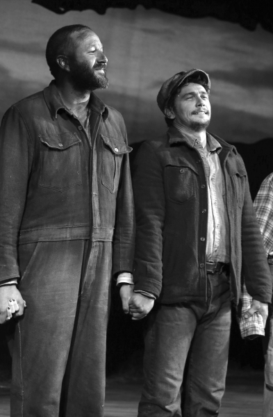 Photo Coverage: James Franco, Chris O'Dowd & Leighton Meester Take First Bows in OF MICE AND MEN Image