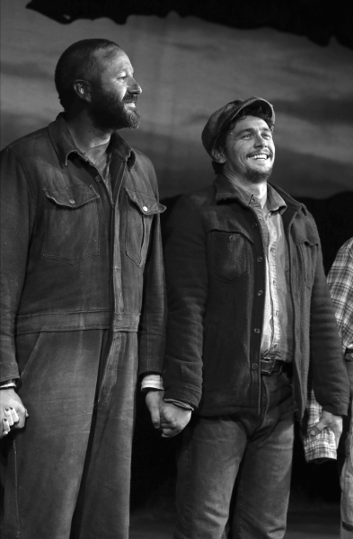 Photo Coverage: James Franco, Chris O'Dowd & Leighton Meester Take First Bows in OF MICE AND MEN Image