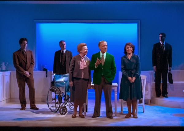 Photo Flash: First Look at Dick Cavett, Roberta Maxwell and Marcia Rodd in HELLMAN v. McCARTHY at Abingdon Image