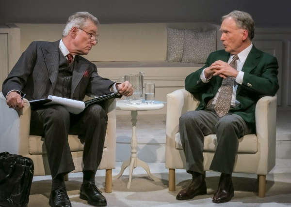 Photo Flash: First Look at Dick Cavett, Roberta Maxwell and Marcia Rodd in HELLMAN v. McCARTHY at Abingdon Image