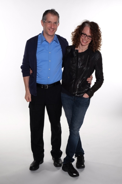 Old Globe Artistic Director Barry Edelstein and director Rebecca Taichman Photo