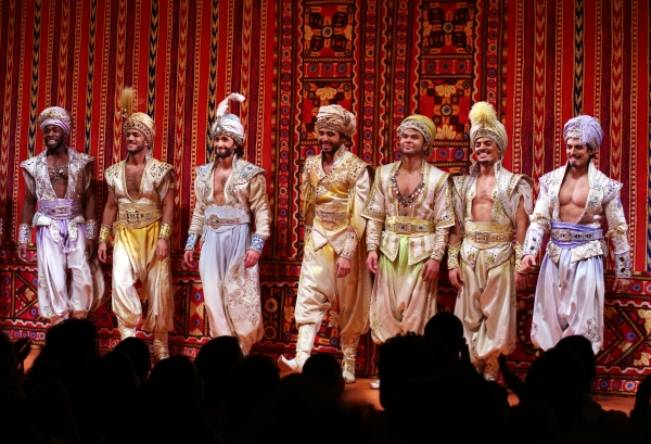 Photo Coverage: Inside ALADDIN's Magical Opening Night Curtain Call! Image