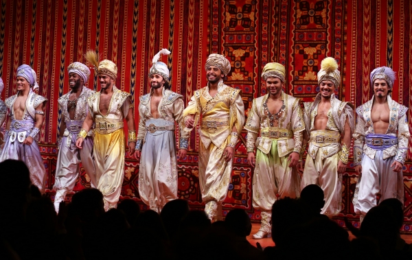 Photo Coverage: Inside ALADDIN's Magical Opening Night Curtain Call! Image
