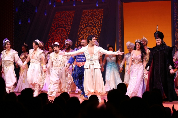 Photo Coverage: Inside ALADDIN's Magical Opening Night Curtain Call! Image