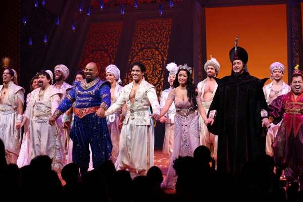 Photo Coverage: Inside ALADDIN's Magical Opening Night Curtain Call! Image