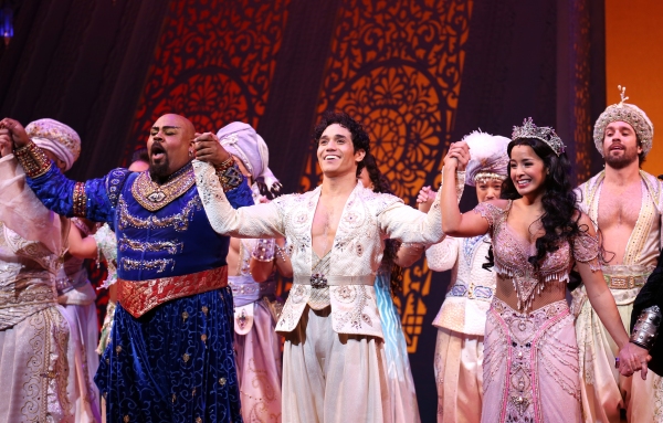 Photo Coverage: Inside ALADDIN's Magical Opening Night Curtain Call! Image