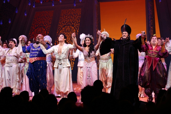 Photo Coverage: Inside ALADDIN's Magical Opening Night Curtain Call! Image