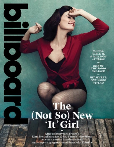 Idina Menzel. Credit: Billboard Magazine Photo