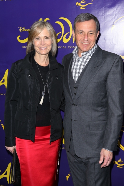 Willow Bay and Robert Iger  Photo